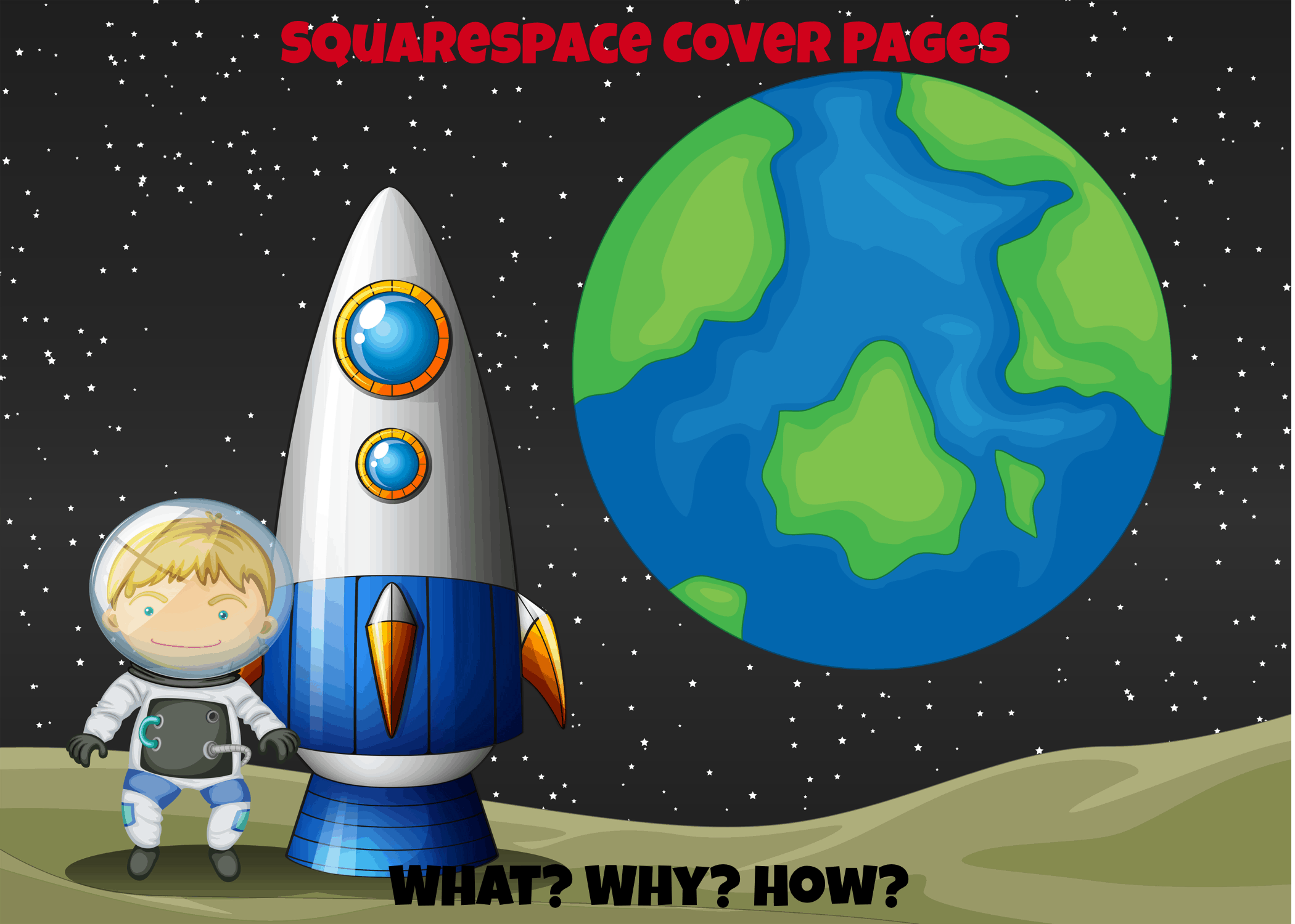 squarespace cover pages