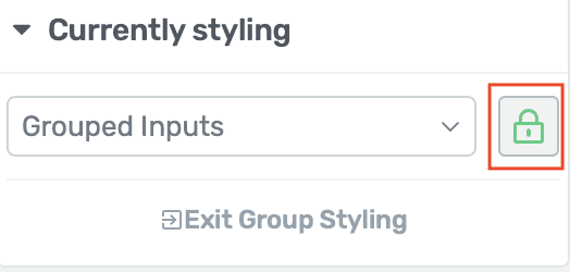 group styling
