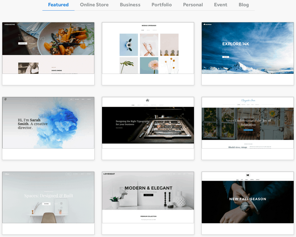 Weebly themes marketplace
