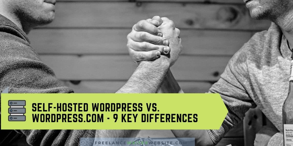 self hosted wordpress vs wordpress com